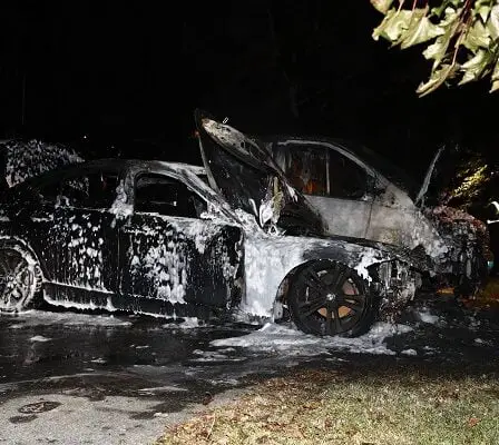 Plusieurs incendies de voitures à Oslo 26 Plusieurs incendies de voitures à Oslo - 25