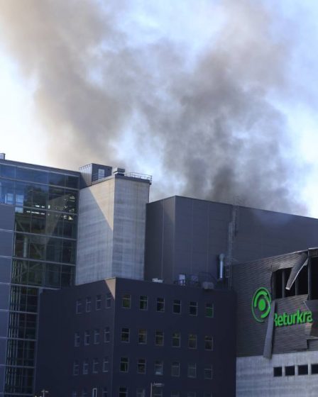 PHOTO : Quatre personnes blessées dans une explosion dans une installation de recyclage à Kristiansand - 13