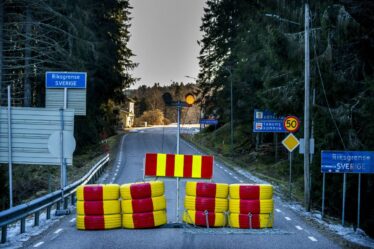 Viken envisage de signaler les personnes qui tentent de déplacer les barrières frontalières - 16