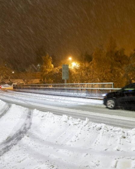 Plusieurs accidents de la circulation signalés après les premières chutes de neige de la saison dans le sud de la Norvège - 22