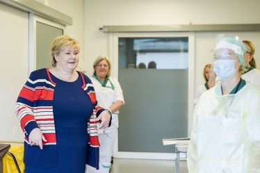 Solberg a été guidé à travers une salle d'urgence à Kongsberg - 20