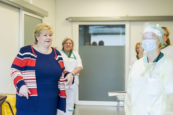 Solberg a été guidé à travers une salle d'urgence à Kongsberg 4 Solberg a été guidé à travers une salle d'urgence à Kongsberg - 3