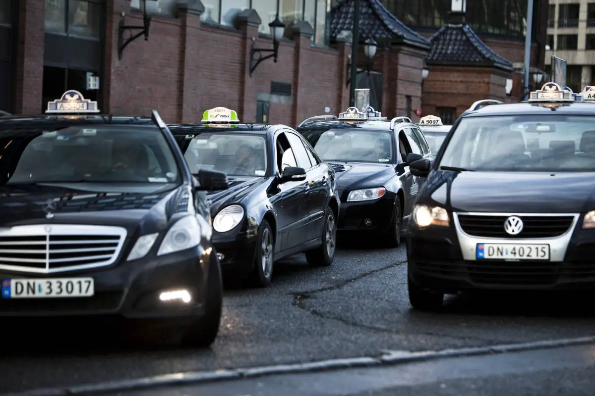 La Norvège a enregistré une forte baisse du nombre de personnes utilisant des taxis l'année dernière - 3
