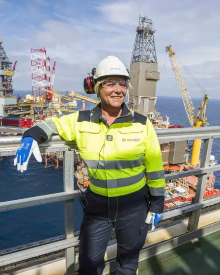 Siv Jensen visite Money bin en mer du Nord 8 Siv Jensen visite Money bin en mer du Nord - 7