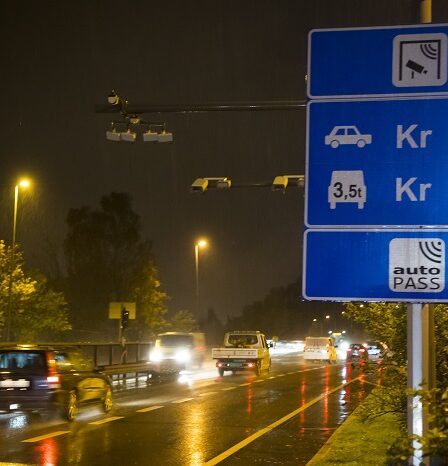 Le trafic sur le ring d'Oslo a chuté de 5% 7 Le trafic sur le ring d'Oslo a chuté de 5% - 6