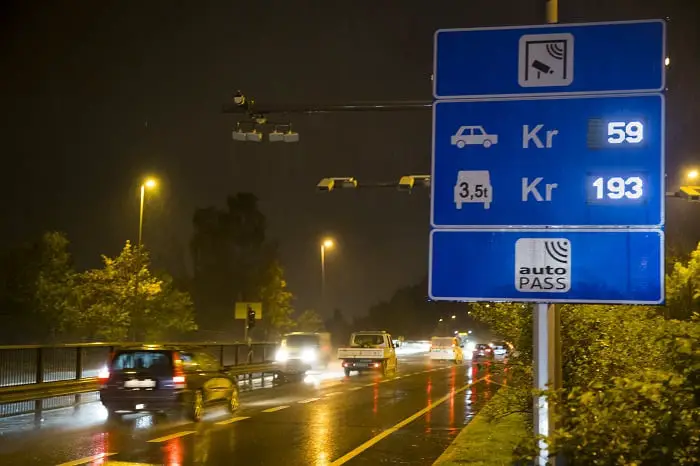 Le trafic sur le ring d'Oslo a chuté de 5% 4 Le trafic sur le ring d'Oslo a chuté de 5% - 3
