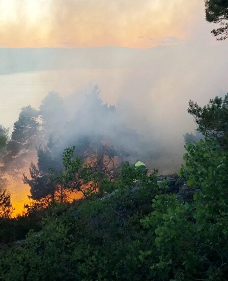 Samedi chargé pour les pompiers Østafjells 5 Samedi chargé pour les pompiers Østafjells - 4