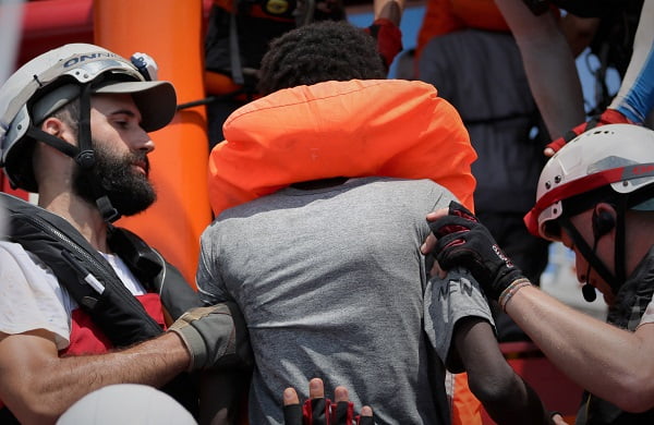 81 migrants secourus par Ocean Viking 6 81 migrants secourus par Ocean Viking - 5