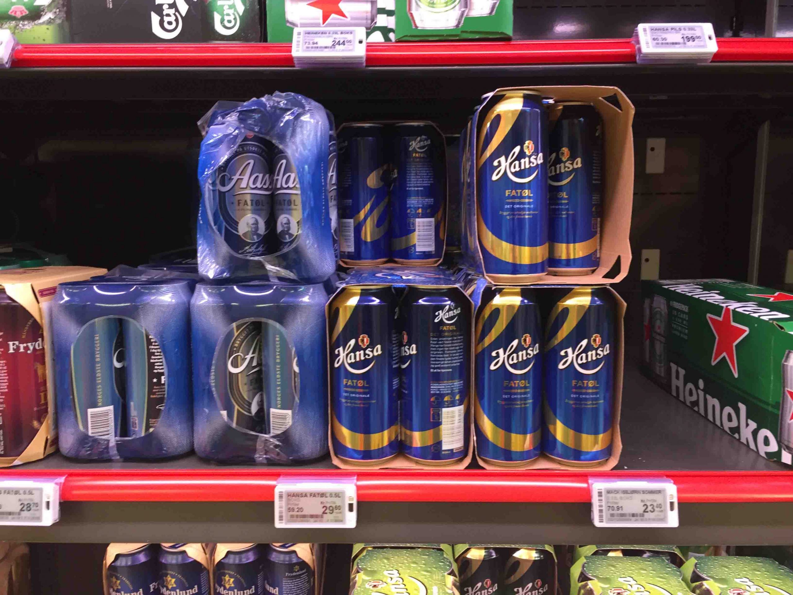 Høyre veut le droit de boire de la bière dans le parc et d'acheter de la bière plus forte dans un supermarché 4 Høyre veut le droit de boire de la bière dans le parc et d'acheter de la bière plus forte dans un supermarché - 3