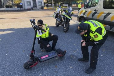 Un homme ivre sur un scooter électrique s'est arrêté sur l'E6 à Trondheim - 18