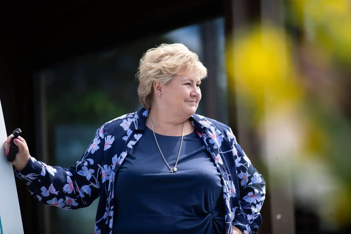 Voici comment Erna Solberg prévoit de remporter les élections 4 Voici comment Erna Solberg prévoit de remporter les élections - 3