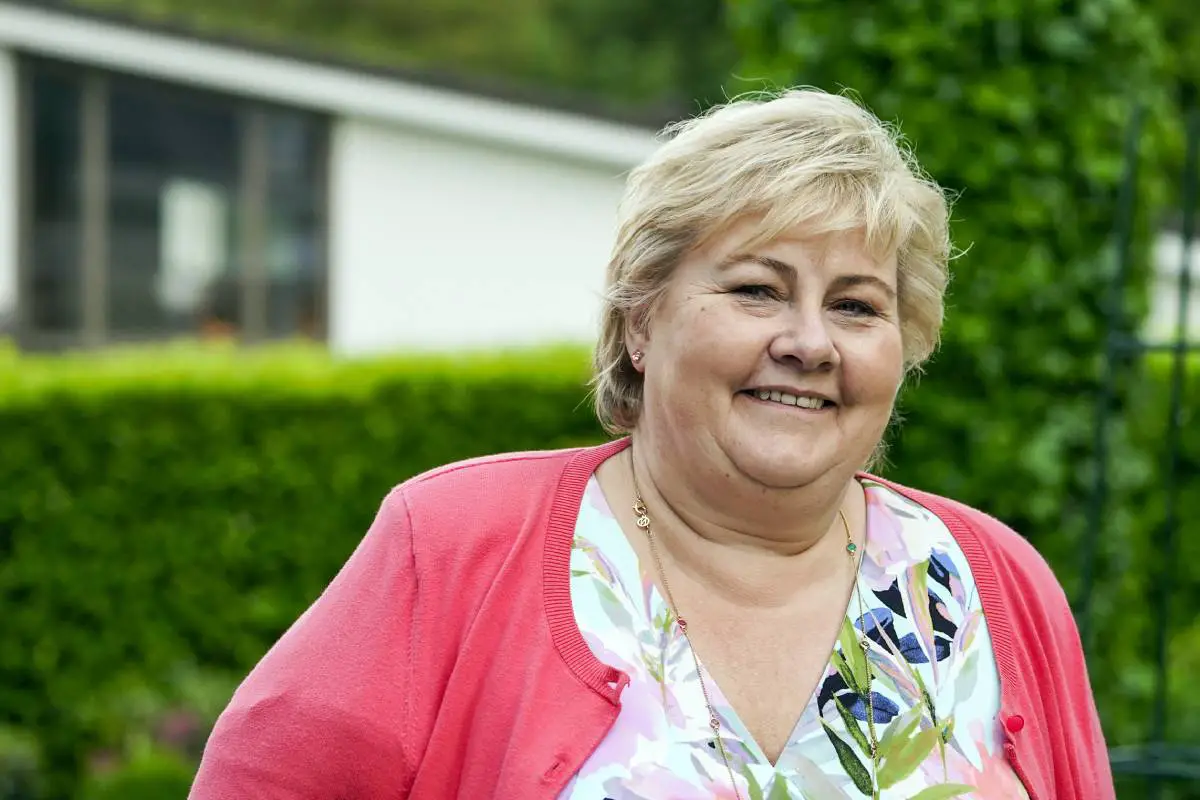 La Première ministre Erna Solberg se lance dans la tournée de campagne électorale du Trøndelag 4 La Première ministre Erna Solberg se lance dans la tournée de campagne électorale du Trøndelag - 3