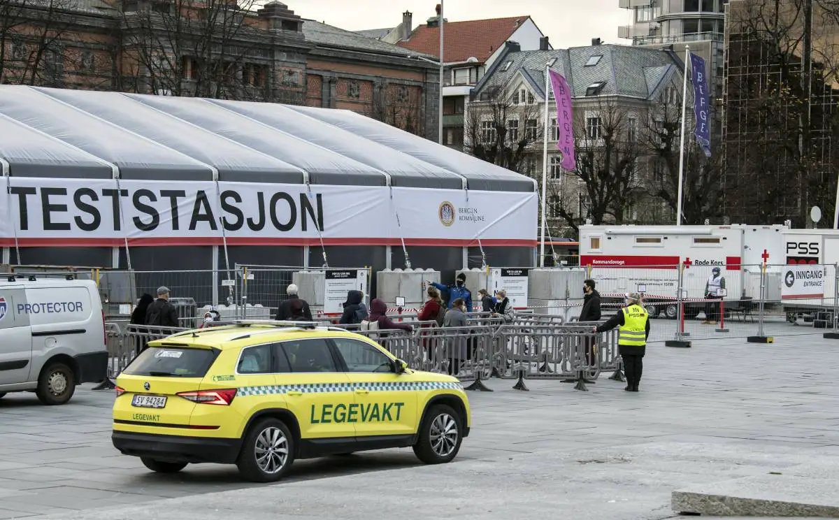 Forte augmentation des infections à Bergen: 54 nouveaux cas de corona enregistrés au cours des dernières 24 heures 4 Forte augmentation des infections à Bergen: 54 nouveaux cas de corona enregistrés au cours des dernières 24 heures - 3