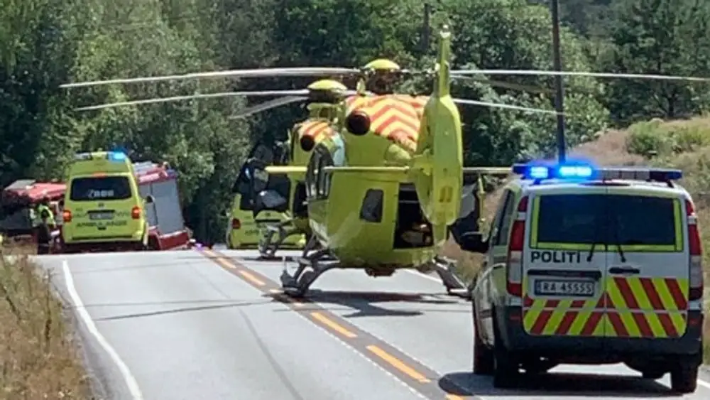 Décès après un accident de camion de pompiers à Kvinesdal 6 Décès après un accident de camion de pompiers à Kvinesdal - 5