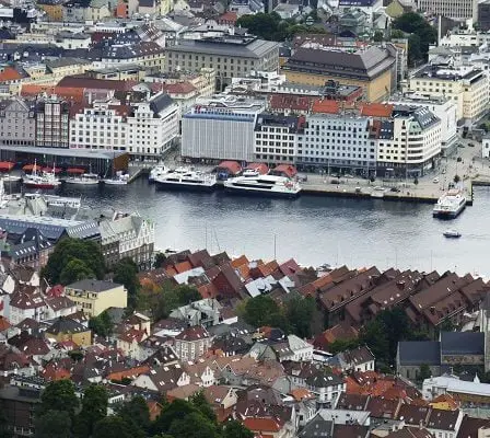Les navires de croisière consomment 7 000 tonnes de carburant dans le port de Bergen 14 Les navires de croisière consomment 7 000 tonnes de carburant dans le port de Bergen - 13