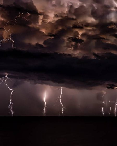 Plus de 30 000 coups de foudre ont été enregistrés en Norvège mercredi 14 Plus de 30 000 coups de foudre ont été enregistrés en Norvège mercredi - 13