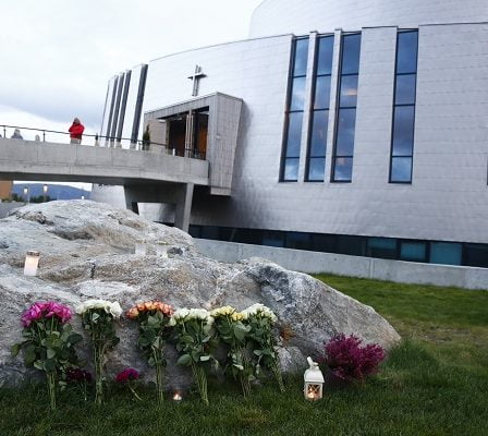 Mémorial à la cathédrale des aurores boréales à Alta - 49