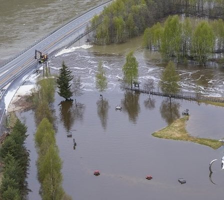 La Norvège orientale échappera probablement aux pires inondations 8 La Norvège orientale échappera probablement aux pires inondations - 7