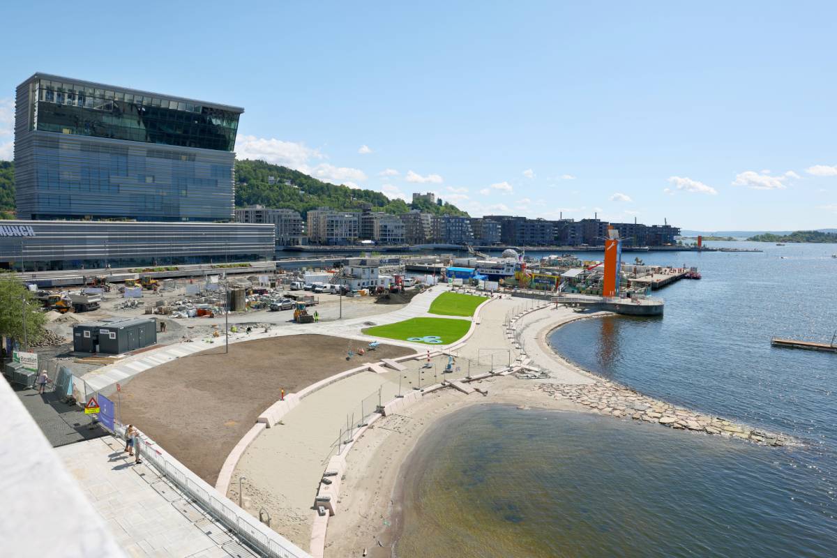 Operastranda : Oslo obtient enfin la plage de la ville à Bjørvika 8 Operastranda : Oslo obtient enfin la plage de la ville à Bjørvika - 7