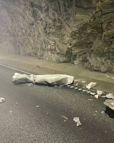 PHOTO : L'Administration norvégienne des routes s'excuse pour l'éboulement dans le tunnel Trodal sur la E39 - 22