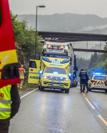PHOTO : Un conducteur décède dans un accident de la circulation à Voss 8 PHOTO : Un conducteur décède dans un accident de la circulation à Voss - 7