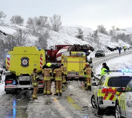 Trois hommes dans leurs 40-50 ans sont morts dans l'accident de la circulation à Oppdal 8 Trois hommes dans leurs 40-50 ans sont morts dans l'accident de la circulation à Oppdal - 7