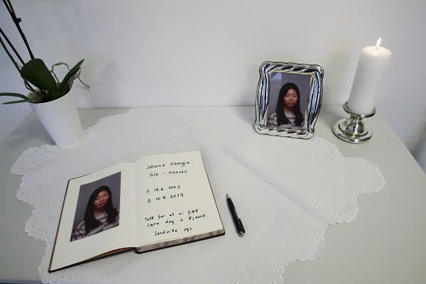 Un mémorial est aménagé dans une école de 17 ans à Sandvika 6 Un mémorial est aménagé dans une école de 17 ans à Sandvika - 5