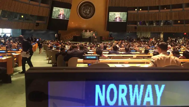 Soutien norvégien record à l'ONU 6 Soutien norvégien record à l'ONU - 5