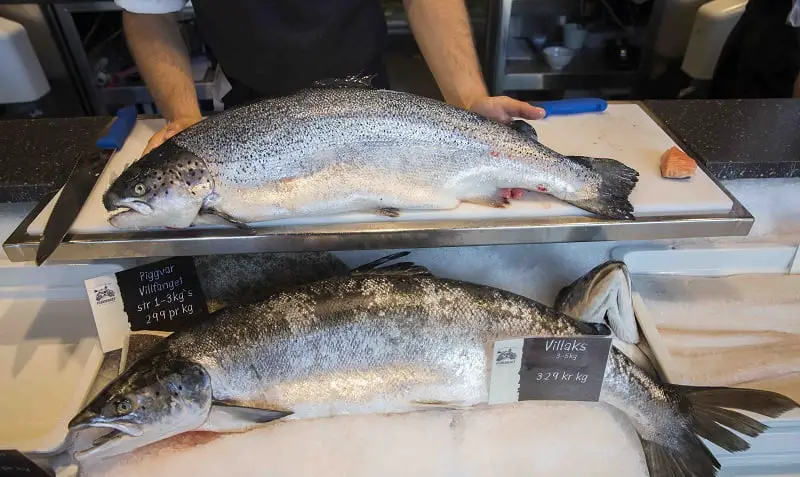 Certains résultats nutritionnels sont plus favorables chez les saumons d'élevage que chez ceux pêchés dans la nature 4 Certains résultats nutritionnels sont plus favorables chez les saumons d'élevage que chez ceux pêchés dans la nature - 3
