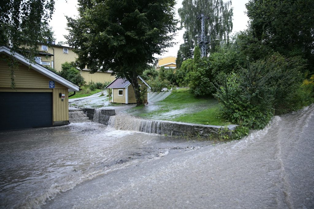 Plus de 150 millions de dommages causés par la pluie dans l'est de la Norvège 4 Plus de 150 millions de dommages causés par la pluie dans l'est de la Norvège - 3