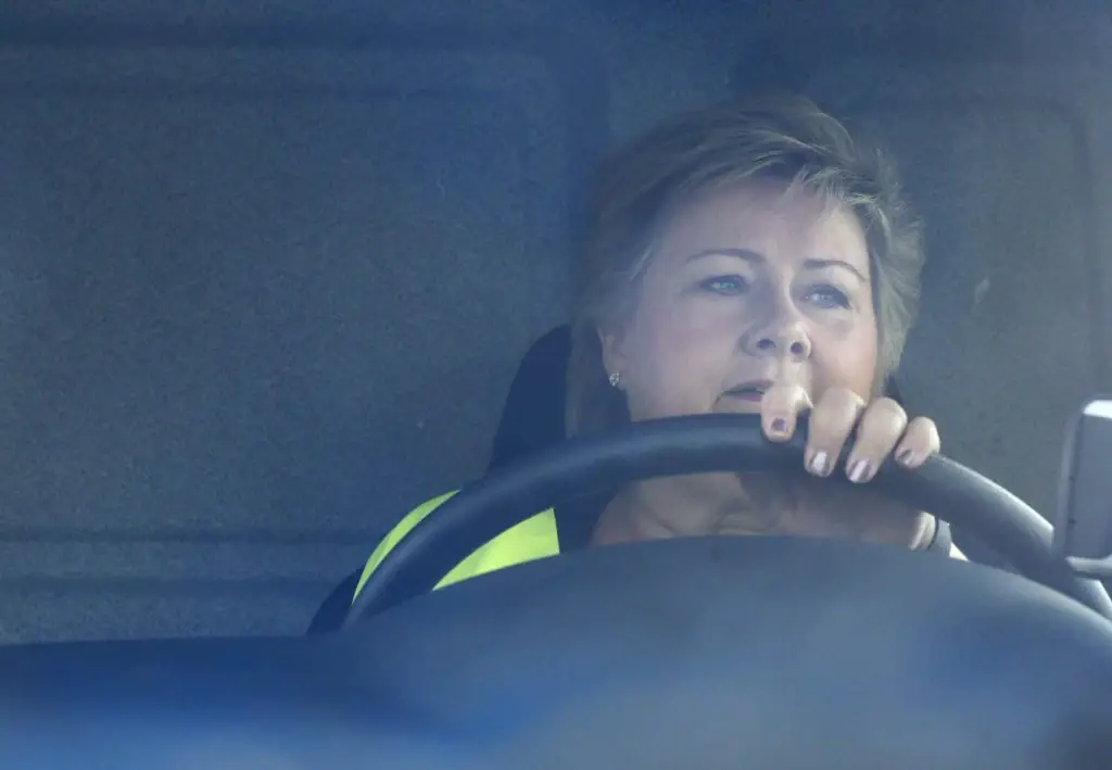Le test Solberg a conduit le premier camion électrique de Norvège 4 Le test Solberg a conduit le premier camion électrique de Norvège - 3