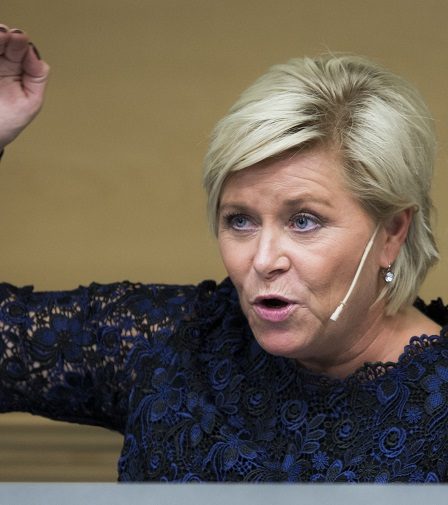Siv Jensen : - Moins d'argent du fonds pétrolier pour les prochains budgets 29 Siv Jensen : - Moins d'argent du fonds pétrolier pour les prochains budgets - 28