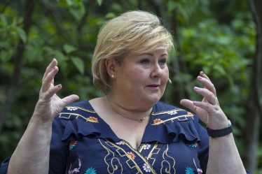 Le PM Solberg en visite en Lituanie - 18