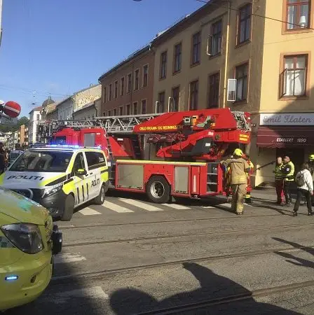 La police a tiré un coup de semonce lors d'une arrestation dans le centre-ville d'Oslo 30 La police a tiré un coup de semonce lors d'une arrestation dans le centre-ville d'Oslo - 29
