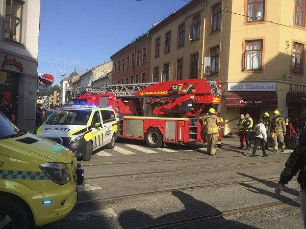 La police a tiré un coup de semonce lors d'une arrestation dans le centre-ville d'Oslo 6 La police a tiré un coup de semonce lors d'une arrestation dans le centre-ville d'Oslo - 5