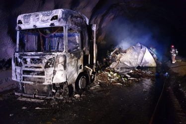 4 à l'hôpital après l'incendie du tunnel de Gudvanga - Norway Today - 20