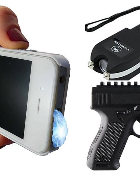 Deux arrêtés avec un pistolet à décharge électrique 8 Deux arrêtés avec un pistolet à décharge électrique - 7