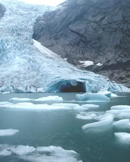 Le glacier du Jostedal s'est rétracté de 80 mètres 11 Le glacier du Jostedal s'est rétracté de 80 mètres - 10