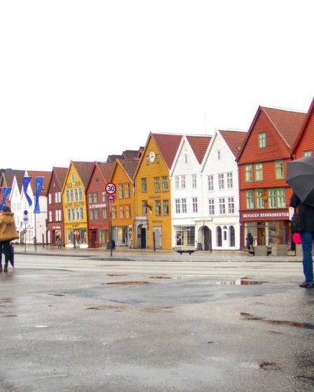 Torget à Bergen : 50 % de piétons en moins enregistrés cet été - 31