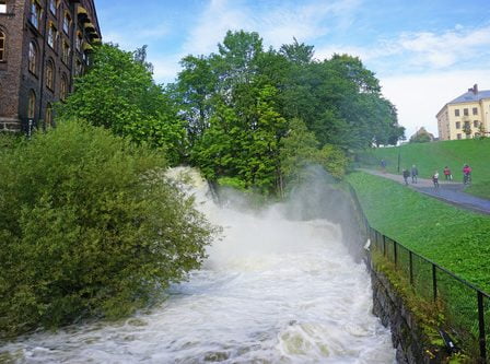 NVE étend l'alerte aux glissements de terrain et aux inondations 6 NVE étend l'alerte aux glissements de terrain et aux inondations - 5