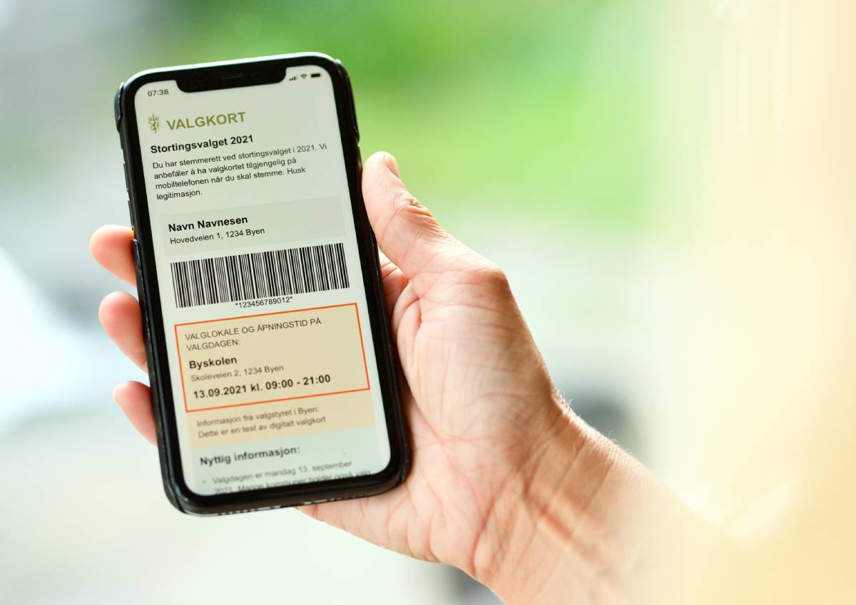 Elections 2021 en Norvège : le bulletin de vote a été numérisé pour la première fois - 3