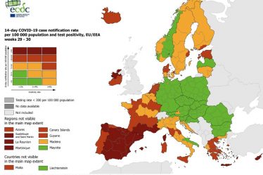La Suède et la Finlande deviennent "oranges" sur la carte des infections de l'ECDC - 20