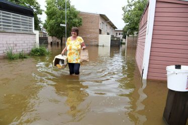 Fortes pluies sur le chemin de la Suède à Trøndelag - inondations et glissements de terrain attendus - 20