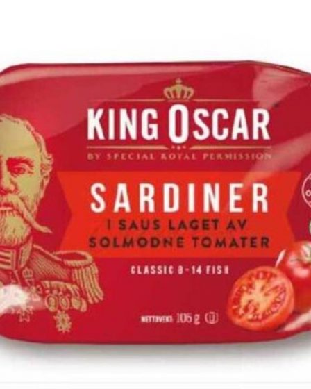 Le roi Oscar retire plusieurs produits de sardine du marché norvégien 2 Le roi Oscar retire plusieurs produits de sardine du marché norvégien - 1