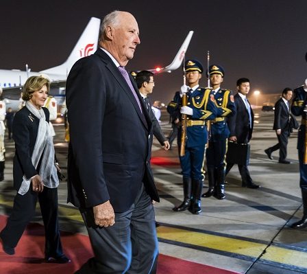 Le couple royal est arrivé en Chine 22 Le couple royal est arrivé en Chine - 21