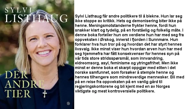 Listhaug attaque #metoo et le féminisme 4 Listhaug attaque #metoo et le féminisme - 3