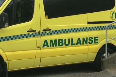 Une ambulance a quitté la route à Nord-Trondelag - 20