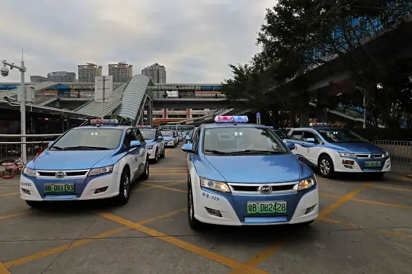 Presque tous les taxis de la ville chinoise de Shenzhen sont désormais électriques 4 Presque tous les taxis de la ville chinoise de Shenzhen sont désormais électriques - 3