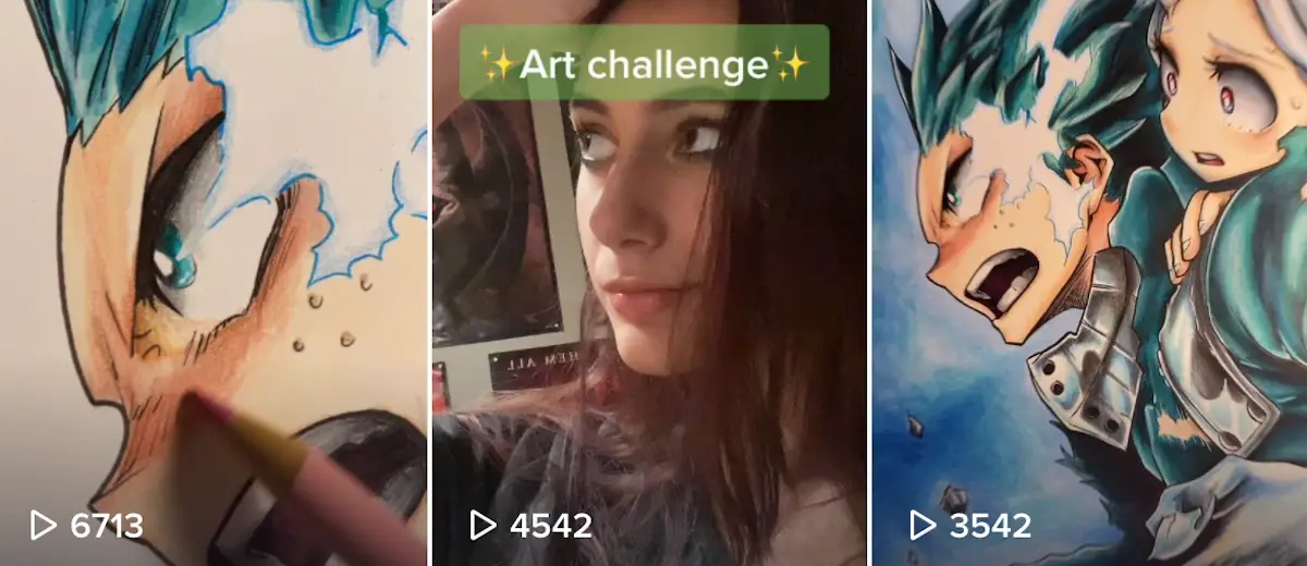 Près d'un demi-million de personnes suivent cet artiste d'anime norvégien sur Tik Tok - 3