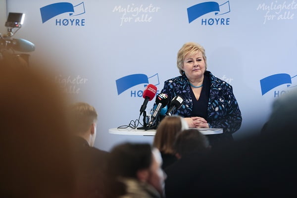 Solberg obtient le meilleur score dans le sondage des chefs de parti, avec Grande en bas 4 Solberg obtient le meilleur score dans le sondage des chefs de parti, avec Grande en bas - 3